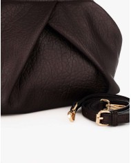 MANILA GRACE BORSA POUCH GEOMETRICA CON PIEGHE