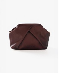 MANILA GRACE BORSA POUCH GEOMETRICA CON PIEGHE