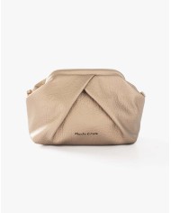 MANILA GRACE BORSA POUCH GEOMETRICA CON PIEGHE