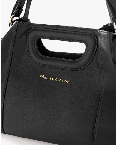 MANILA GRACE BORSA A MANO CON MANICO INTAGLIATO