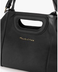 MANILA GRACE BORSA A MANO CON MANICO INTAGLIATO