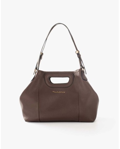 MANILA GRACE BORSA A MANO CON MANICO INTAGLIATO