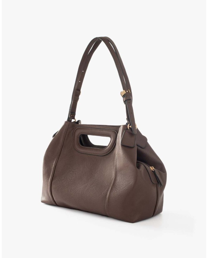 MANILA GRACE BORSA A MANO CON MANICO INTAGLIATO