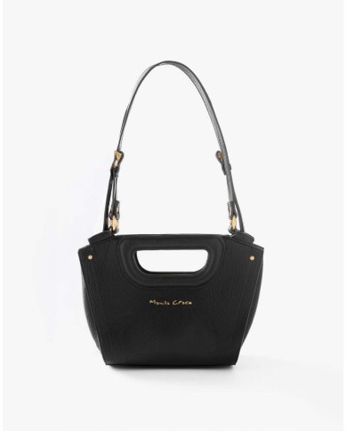 MANILA GRACE MINI BORSA A MANO CON MANICO INTAGLIATO