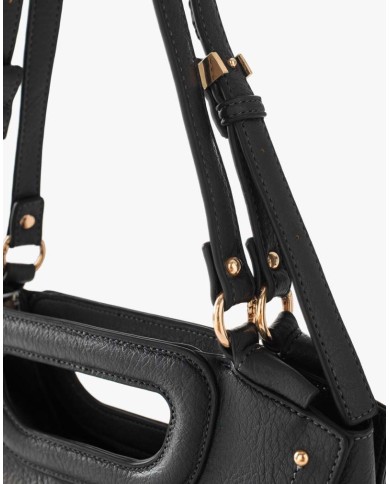 MANILA GRACE MINI BORSA A MANO CON MANICO INTAGLIATO