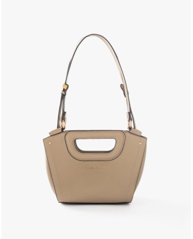 MANILA GRACE MINI BORSA A MANO CON MANICO INTAGLIATO