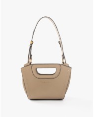 MANILA GRACE MINI BORSA A MANO CON MANICO INTAGLIATO