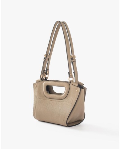 MANILA GRACE MINI BORSA A MANO CON MANICO INTAGLIATO