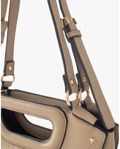 MANILA GRACE MINI BORSA A MANO CON MANICO INTAGLIATO