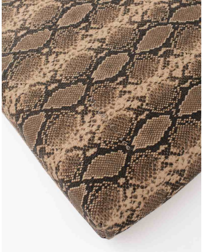 MANILA GRACE BORSA TOTE STAMPA PITONE CON CATENA