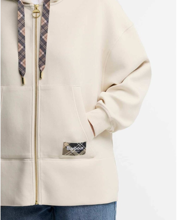 BARBOUR FELPA CON CAPPUCCIO DELILAH