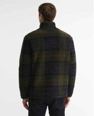 BARBOUR PILE SHERPA CON MOTIVO TARTAN