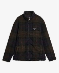 BARBOUR PILE SHERPA CON MOTIVO TARTAN