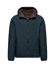 INVICTA GIACCA REVERSIBILE CON CAPPUCCIO