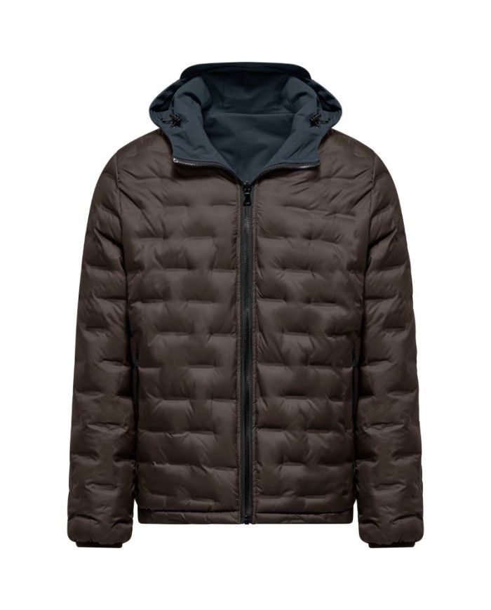 INVICTA GIACCA REVERSIBILE CON CAPPUCCIO