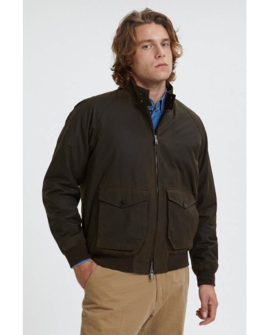 BARACUTA JACKET G9 IN COTONE CERATO