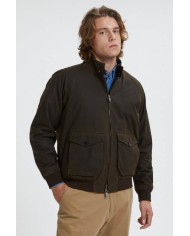 BARACUTA JACKET G9 IN COTONE CERATO