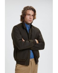 BARACUTA JACKET G9 IN COTONE CERATO