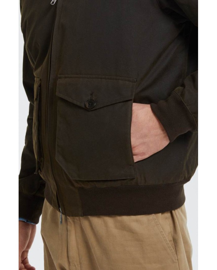 BARACUTA JACKET G9 IN COTONE CERATO