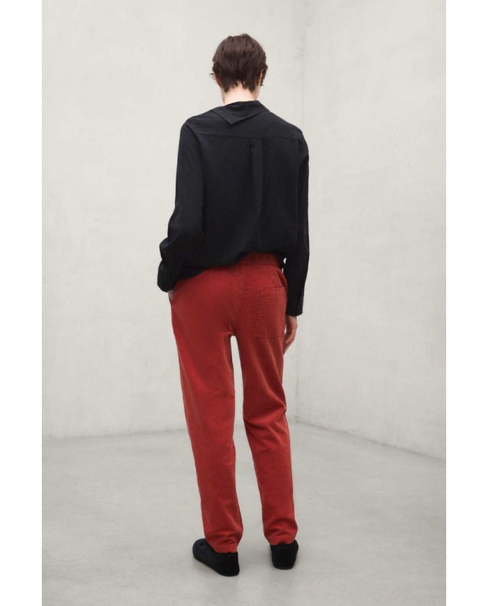 ECOALF PANTALONI IN VELLUTO A COSTE SANZ PANA