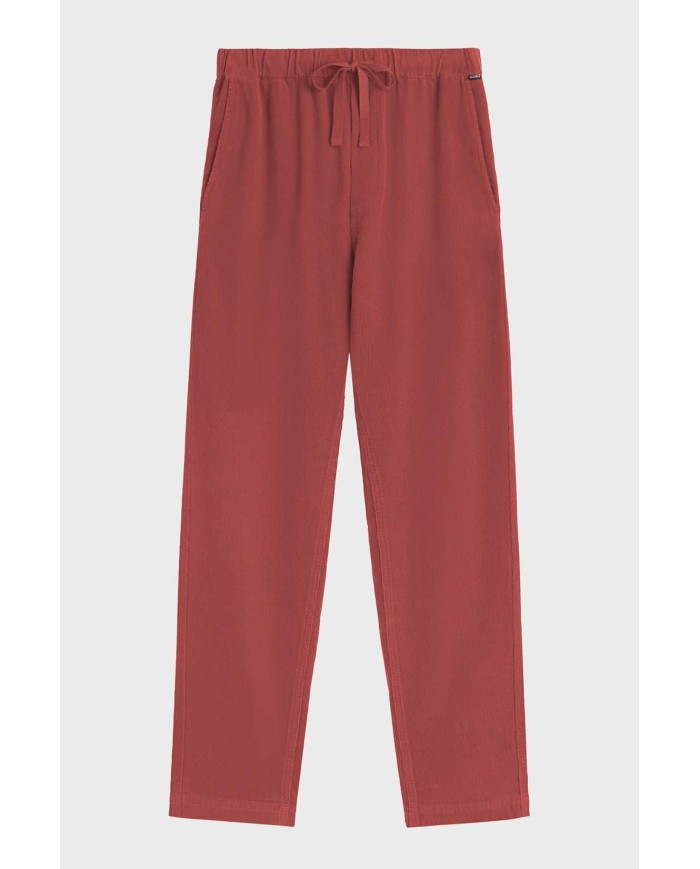 ECOALF PANTALONI IN VELLUTO A COSTE SANZ PANA