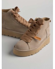 PANCHIC POLACCHINE DONNA IN CAMOSCIO FODERATO