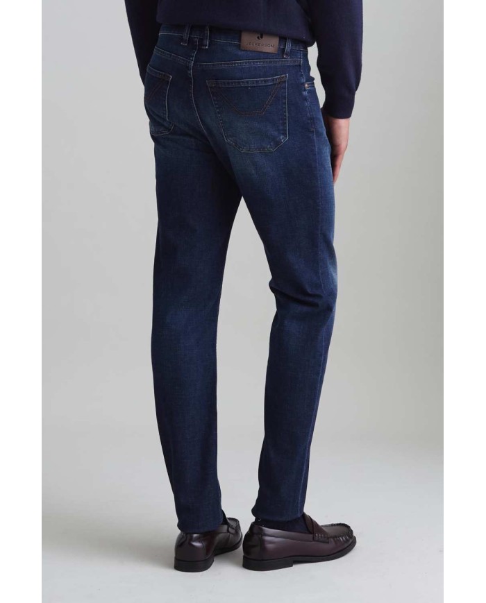 JECKERSON JEANS JORDAN 5 TASCHE SLIM FIT
