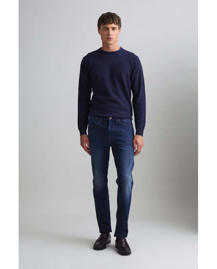 JECKERSON JEANS JORDAN 5 TASCHE SLIM FIT