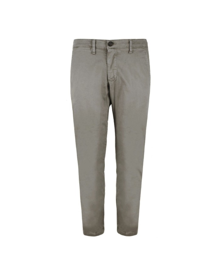 DESIGNERS PANTALONI IN TWILL TASCA AMERICA SLIM FIT