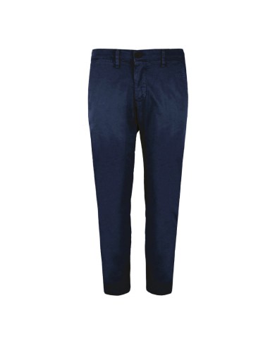 DESIGNERS PANTALONI IN TWILL TASCA AMERICA SLIM FIT