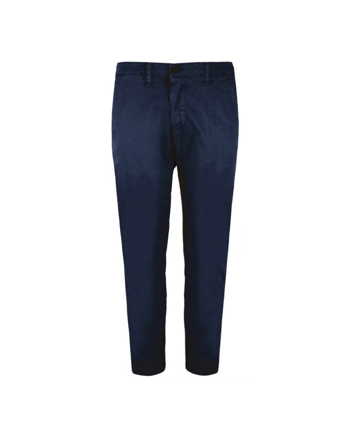 DESIGNERS PANTALONI IN TWILL TASCA AMERICA SLIM FIT