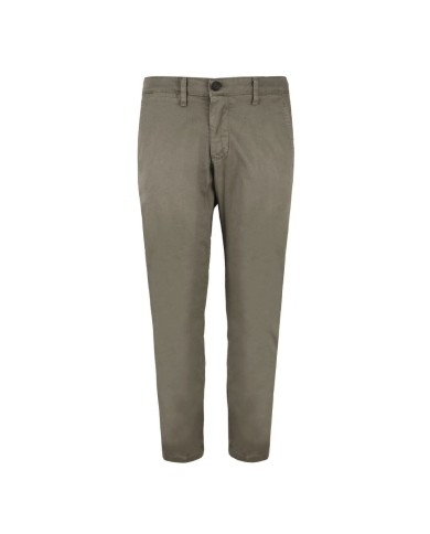 DESIGNERS PANTALONI IN TWILL TASCA AMERICA SLIM FIT