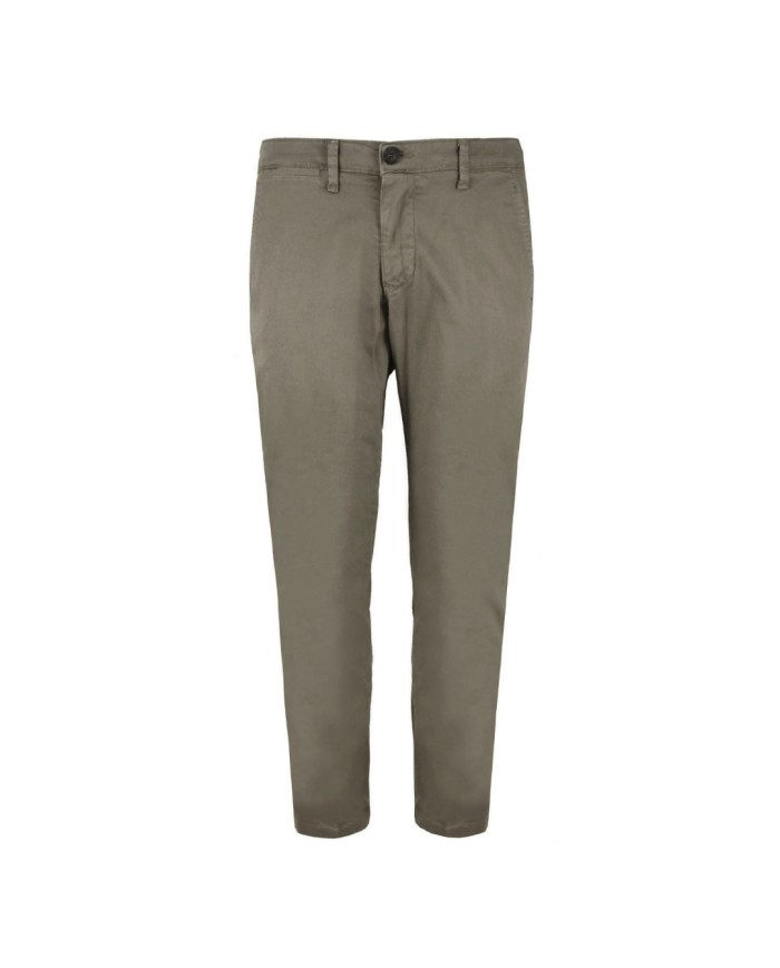 DESIGNERS PANTALONI IN TWILL TASCA AMERICA SLIM FIT
