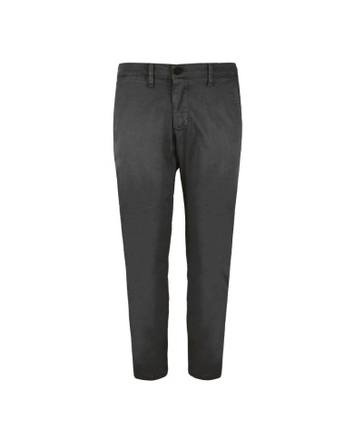 DESIGNERS PANTALONI IN TWILL TASCA AMERICA SLIM FIT