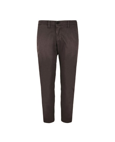 DESIGNERS PANTALONI IN TWILL TASCA AMERICA SLIM FIT