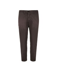 DESIGNERS PANTALONI IN TWILL TASCA AMERICA SLIM FIT