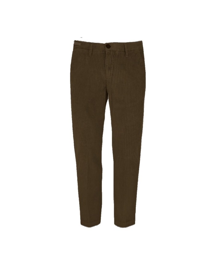 DESIGNERS PANTALONI IN VELLUTO ROCCIATORE
