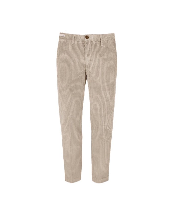 DESIGNERS PANTALONI IN VELLUTO ROCCIATORE