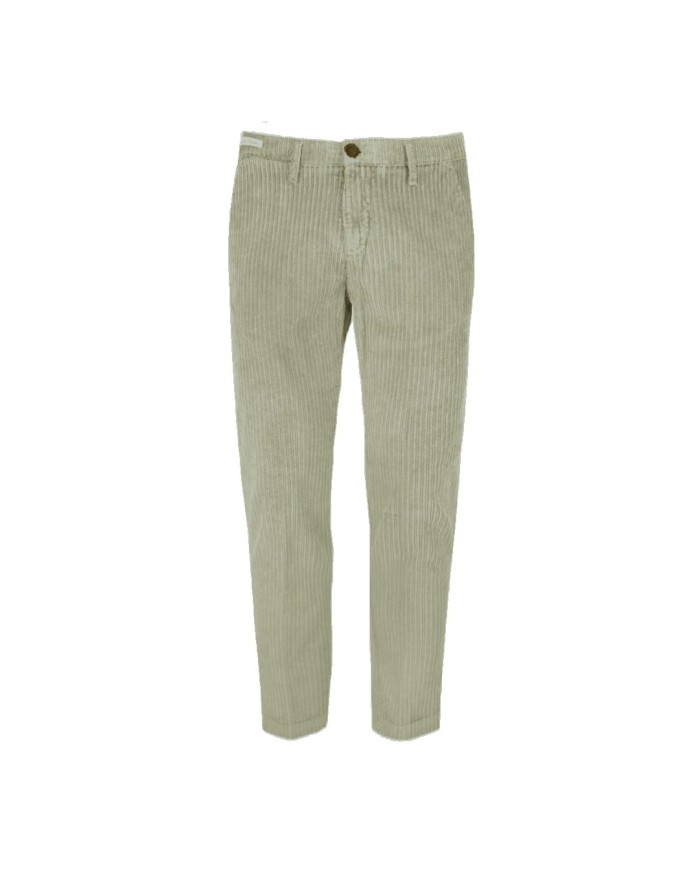 DESIGNERS PANTALONI IN VELLUTO ROCCIATORE