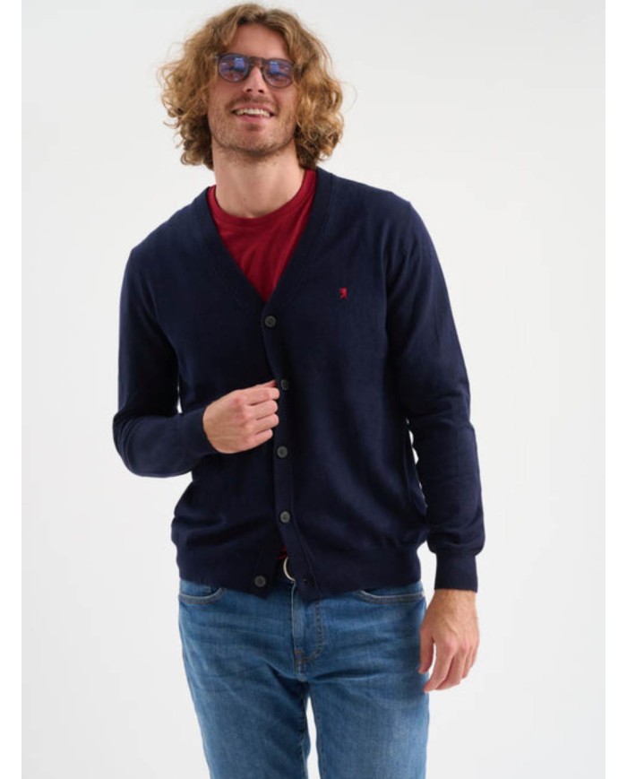 JAGGY CARDIGAN MANICHE LUNGHE IN MAGLIA