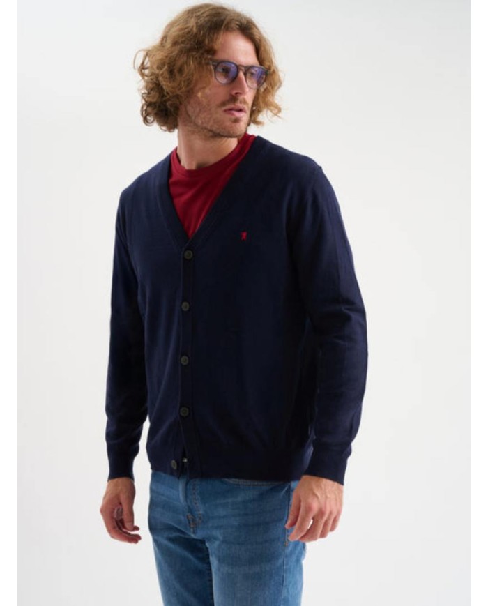JAGGY CARDIGAN MANICHE LUNGHE IN MAGLIA