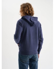 JAGGY FELPA ZIP CON CAPPUCCIO
