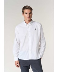 U.S. POLO ASSN. CAMICIA REGULAR FIT BUTTON DOWN IN COTONE STRETCH