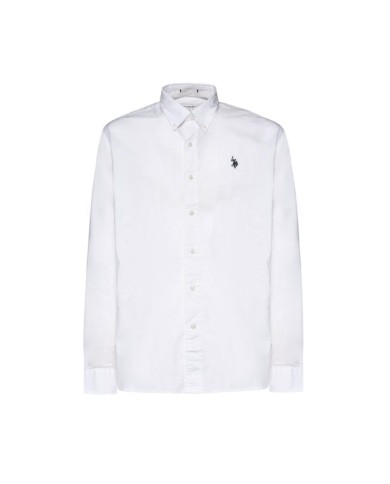 U.S. POLO ASSN. CAMICIA REGULAR FIT BUTTON DOWN IN COTONE STRETCH