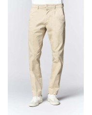 U.S. POLO ASSN. PANTALONE CHINO CON PINCES IN COTONE STRETCH