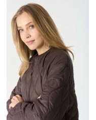 U.S. POLO ASSN. GIACCA TRAPUNTATA IN NYLON CON TASCHE APPLICATE