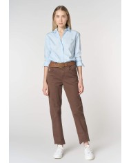 U.S. POLO ASSN. CAMICIA SLIM FIT CON RICAMO