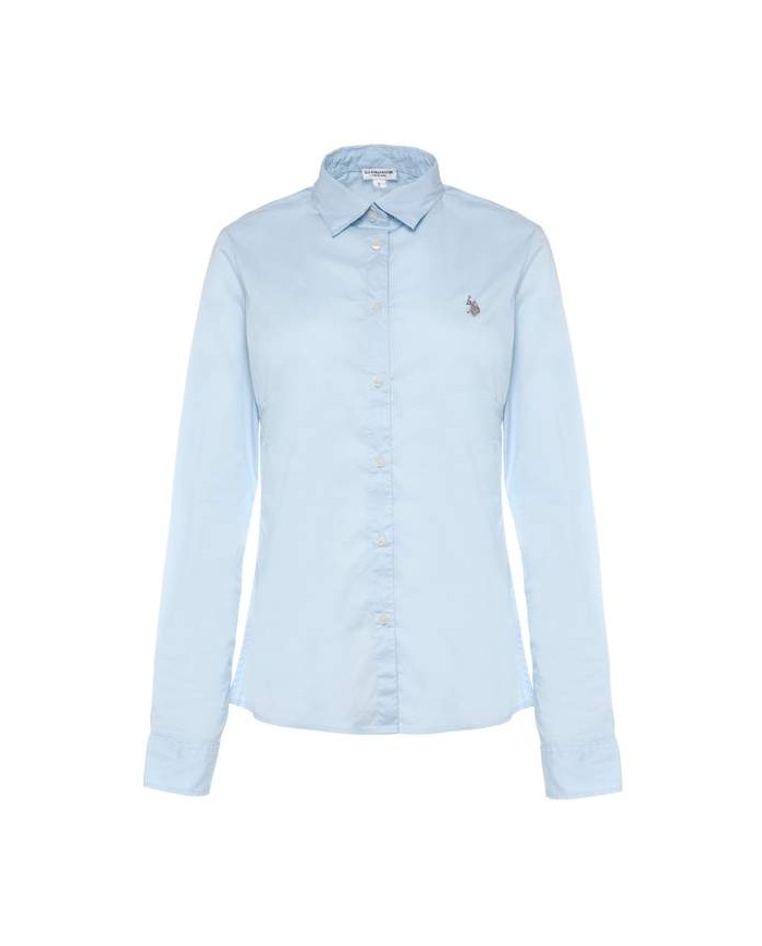 U.S. POLO ASSN. CAMICIA SLIM FIT CON RICAMO