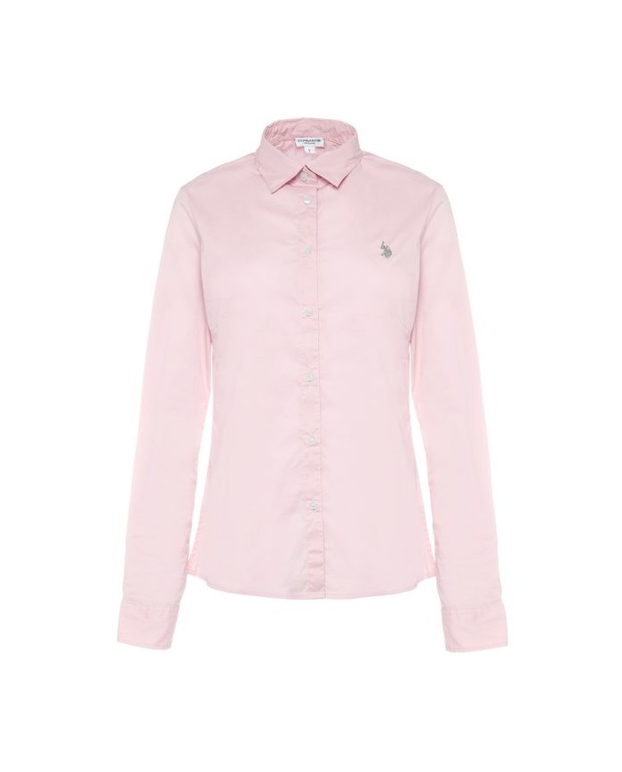 U.S. POLO ASSN. CAMICIA SLIM FIT CON RICAMO