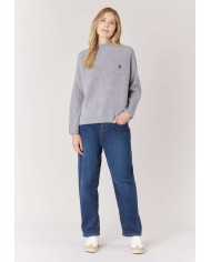 U.S. POLO ASSN. MAGLIA A COLLO ALTO IN MISTO LANA E CASHMERE